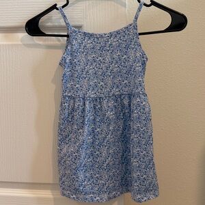 Carter's Blue and White Patterned Dress